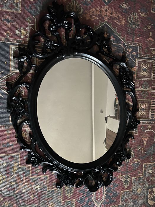 Oglinda ikea neagra vintage