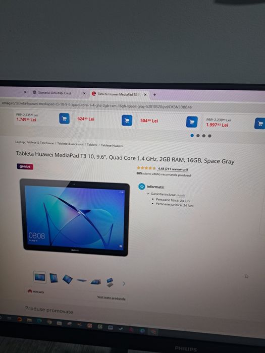 Vind tableta huawei.