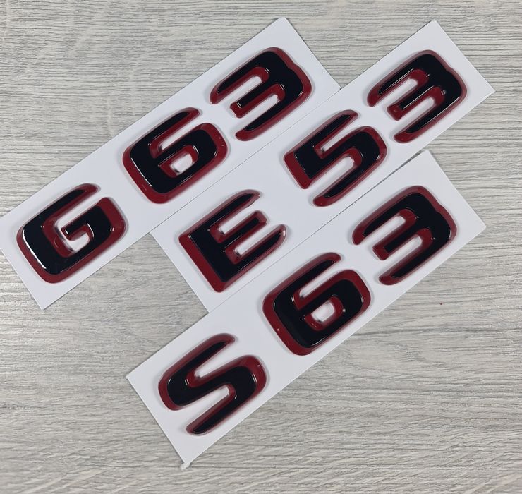 Nou-Emblema-Sigla-Logo-Bicolora-Mercedes-E53-S63-G63-Amg