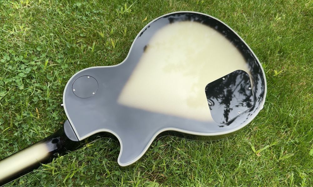 2024 Epiphone Adam Jones 1979 Les Paul Custom Antique Silverburst