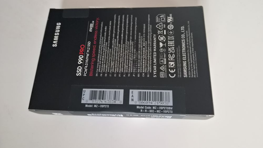 SSD Samsung 990 Pro 2 TB