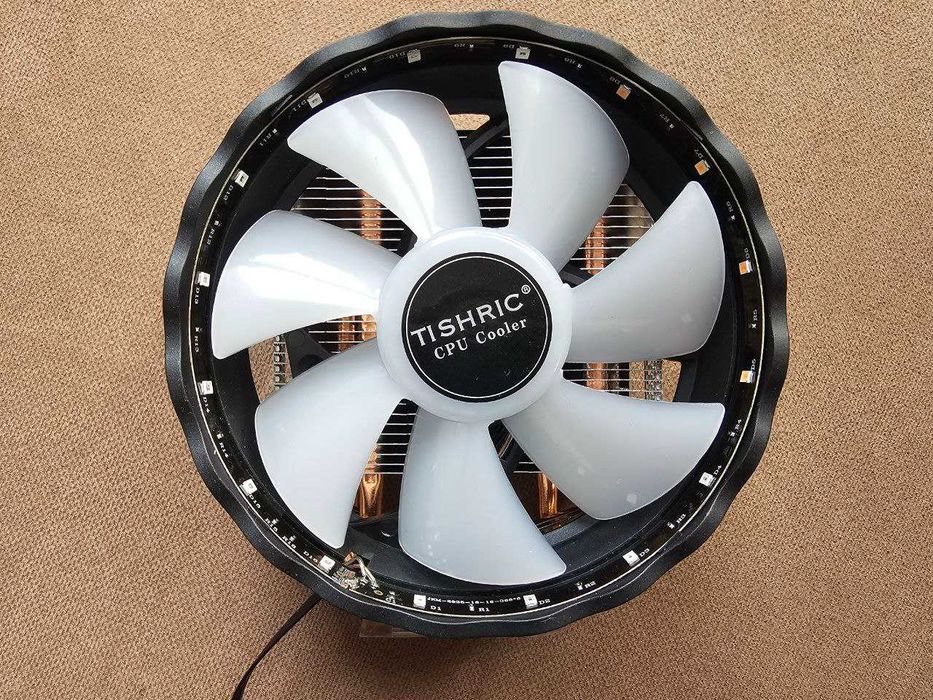 RGB CPU Cooler 95W AM5/AM4/AM3/LGA1700/LGA1200/LGA115X/775/1366/AM2