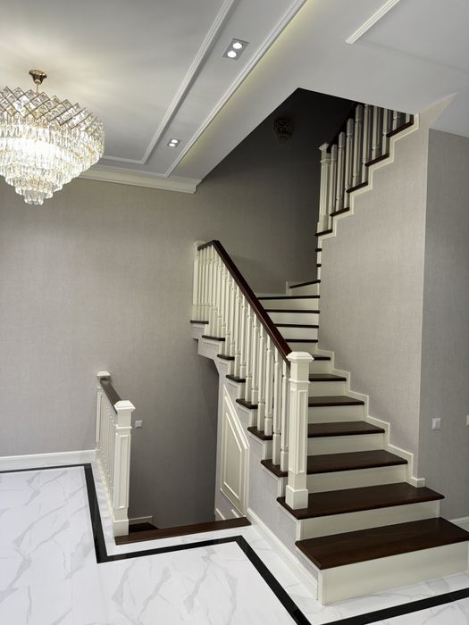 Новый Евродом Домбрабад 2 сотки 5 комнат 2 холла 3 с/узла