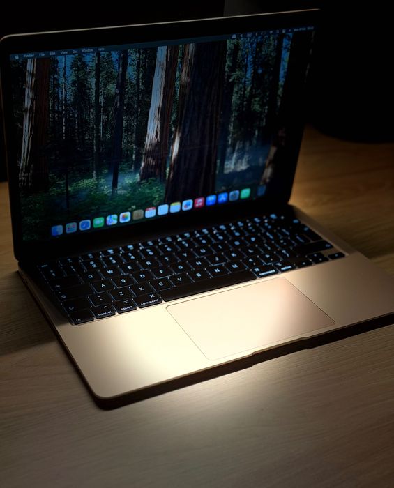 Apple MacBook Air 13 2020 Rose Gold, i3, 8GB, SSD 256GB, 56 cicluri