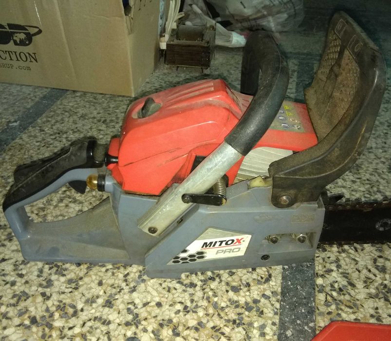 MITOX PRO - Бензинова моторна резачка, заточена и сервизирана в Англия