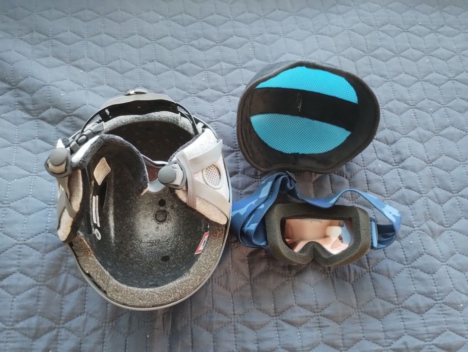 Детски каска и маска за ски Julbo, 8-12 год