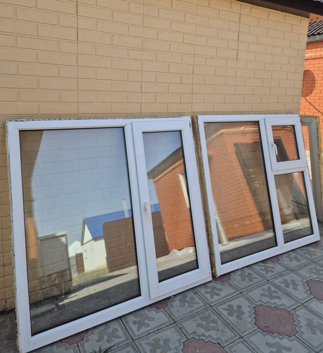 Окна пластиковые Б/У