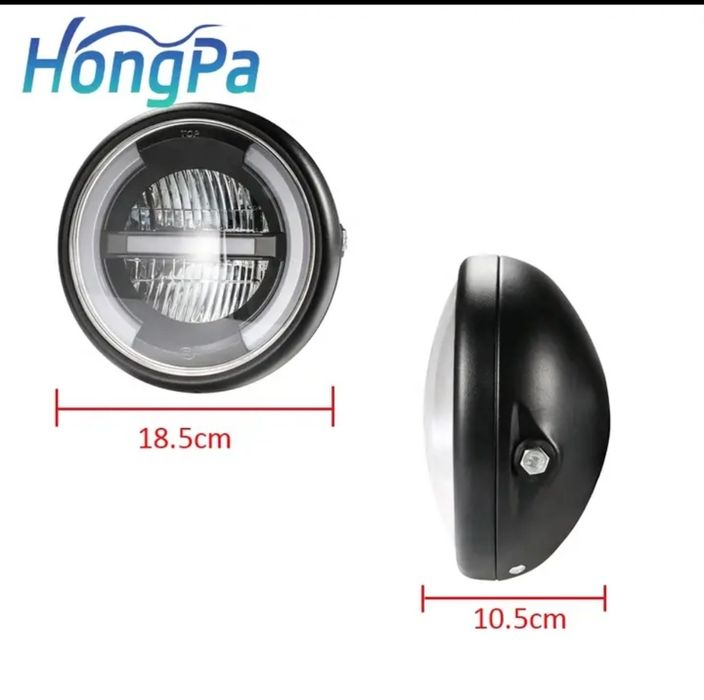 Универсален LED фар за мотор мотоциклет