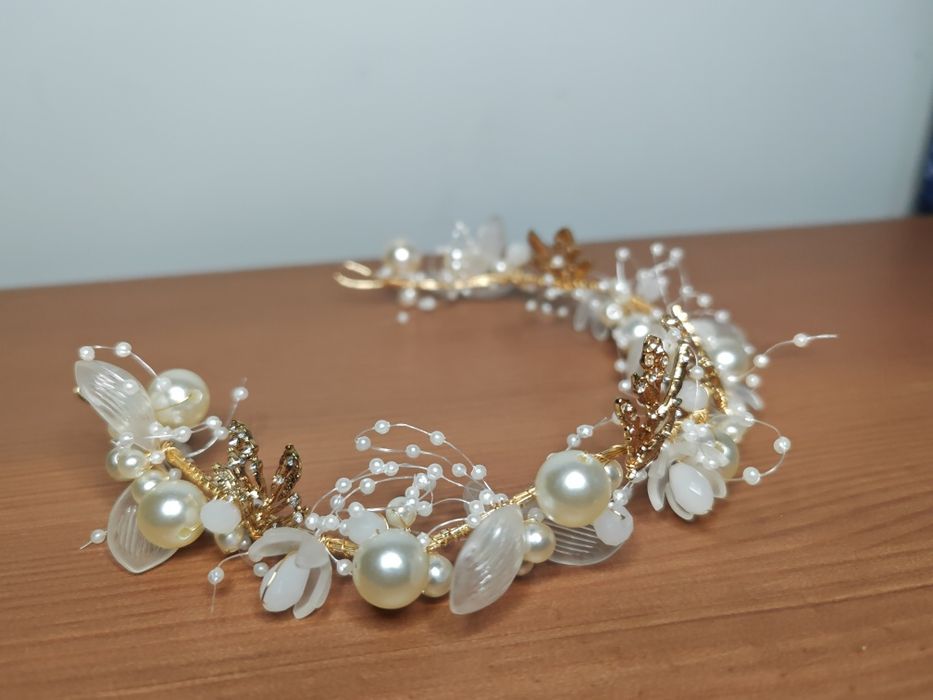 Coroniță mireasă Unique Fashion (tiara)