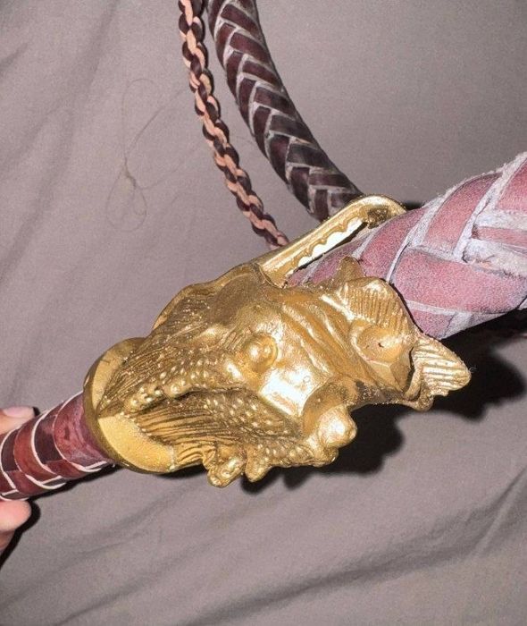 Хлыст, кнут из натуральной кожи
