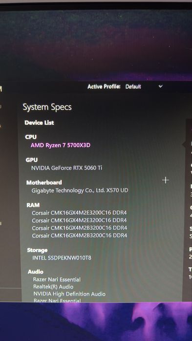 Pc Gaming RTX 5060 Ti 16 GB /  Ryzen 7 5700x3d / 32 GB RAM DDR4