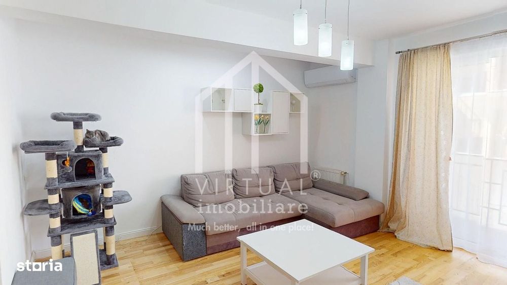 Apartament cu 3 camere, 78mp utili + balcon (9mp), etaj 2/4 - Turnisor