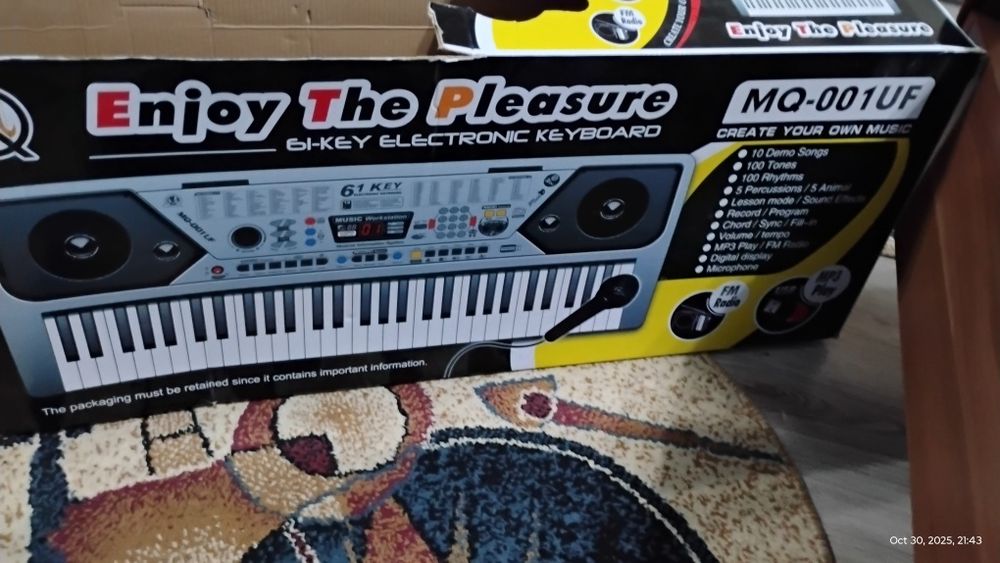 Orga electronica 61 clape