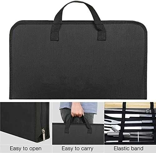 Нов голям Комплект инструменти за Грил Барбекю Месо Печене 37 части