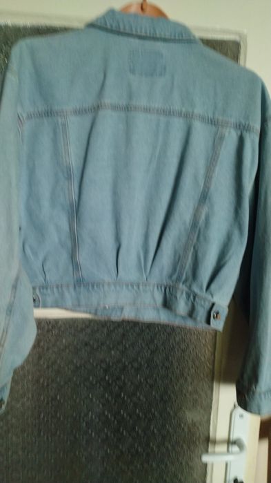 Дамско дънково яке