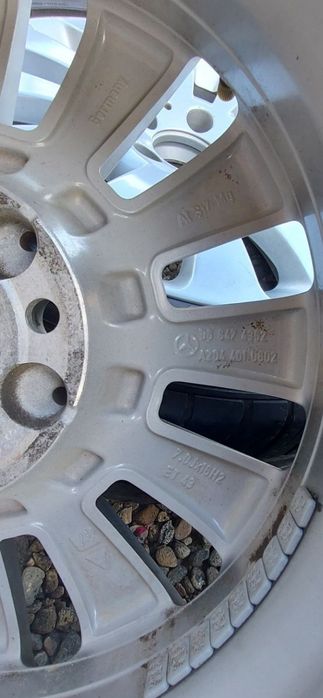 Jante R16 original Mercedes C-Klasse  Vw Passat Skoda Seat Caddy 5x112