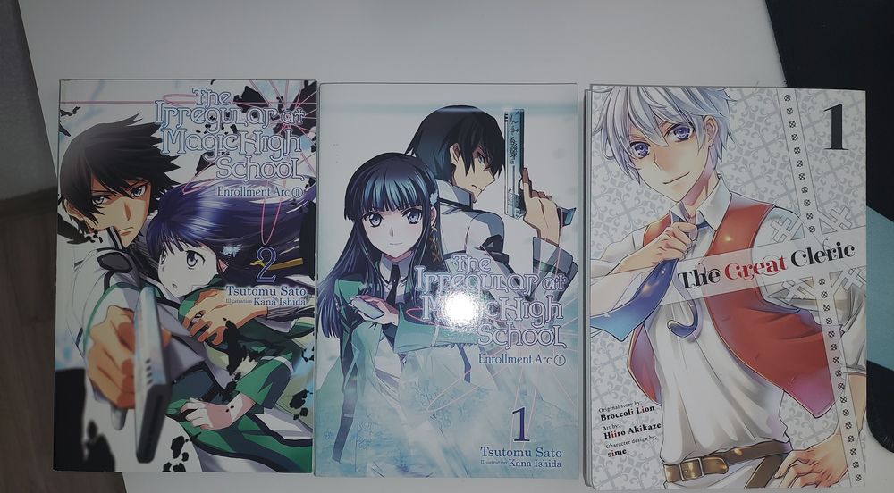 Manga и Manhwa и Light novel  заглавия