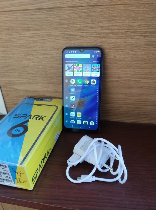 Андроид Techno Spark бу
