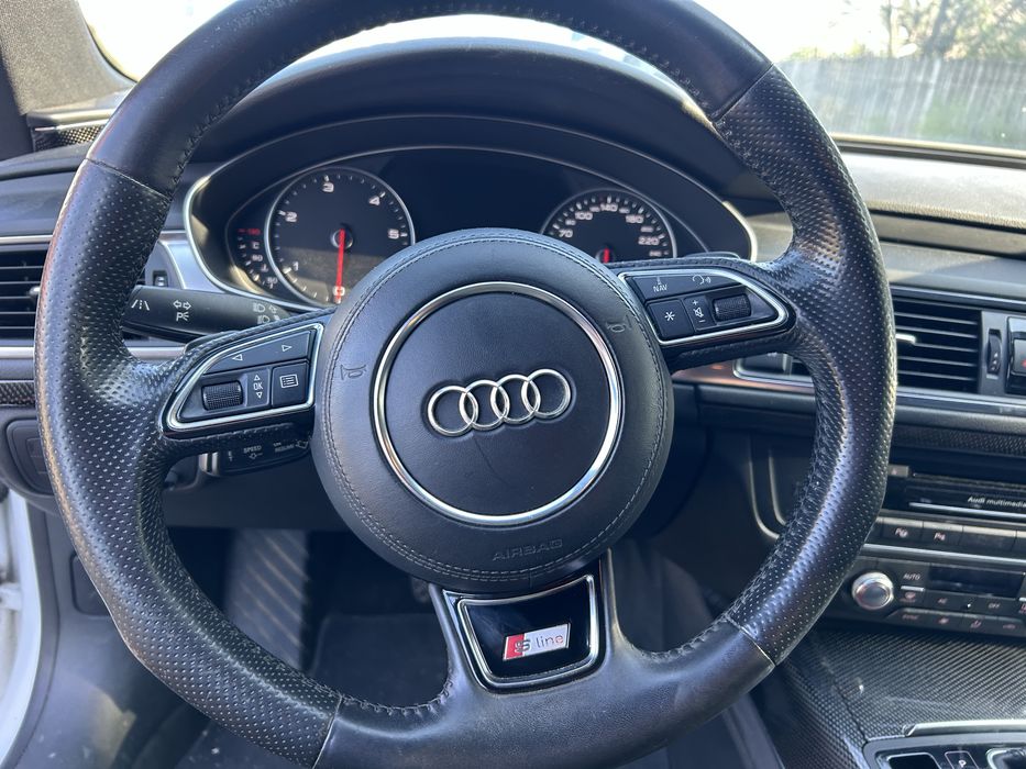 Volan din piele cu airbag complet Audi A7