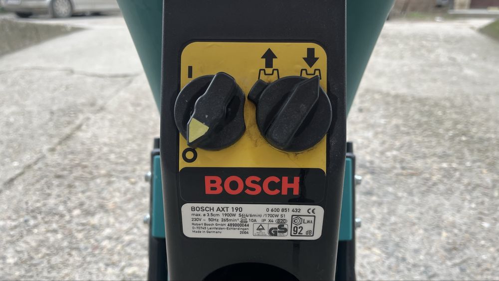 Дробилка за клони bosch atx 190 1900w