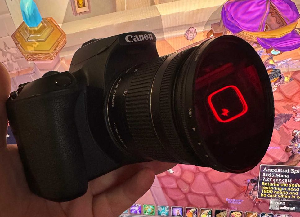 Canon EOS D250 s ND filter