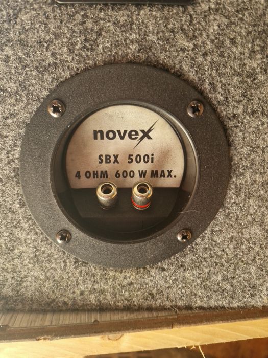 Subwoofer auto NOVEX 600W