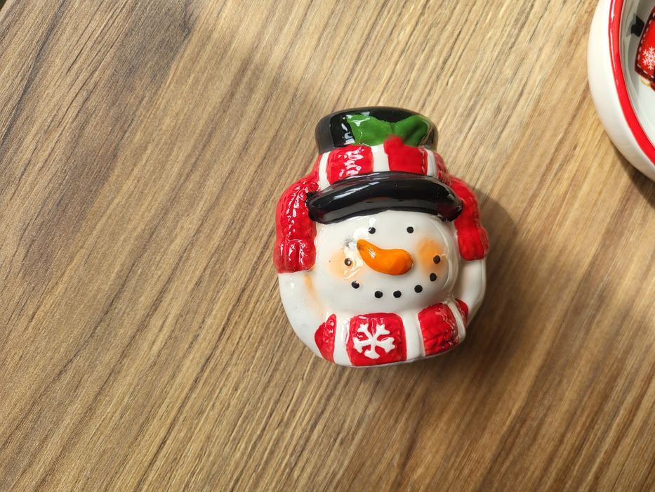 Коледна украса - сол/пипер и купички