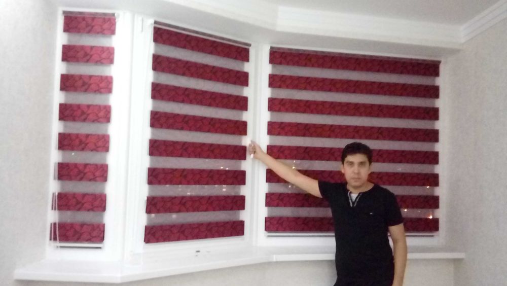 День-ночь ролл шторы. Компания "Kamil-Fo"