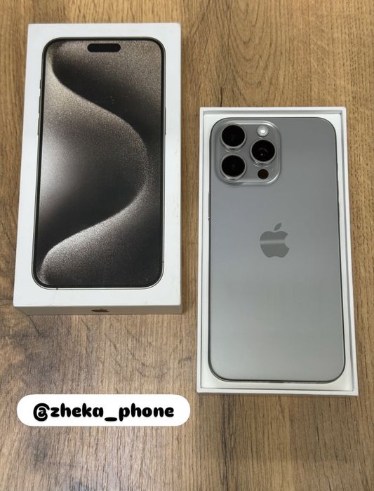  iPhone 15pro max 5G 256gb LL/A e-sim natural titanium