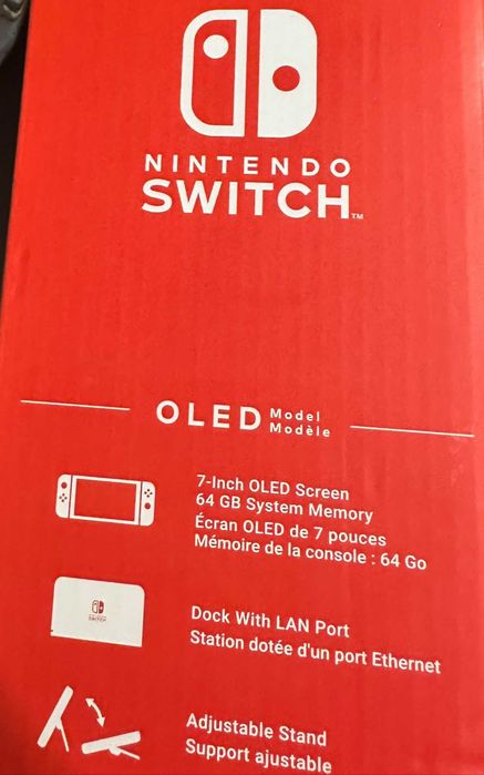 Nintendo Switch OLED – нов, фабрично запечатан