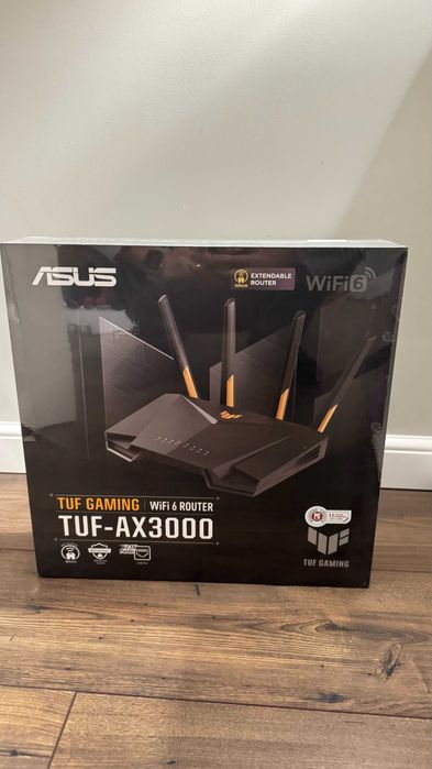 *НОВ*НЕРАЗОПАКОВАН* Продавам рутер ASUS TUF Gaming AX3000 V2