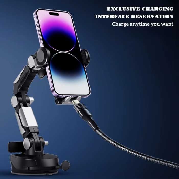 Поставка за телефон Automat, Въртяща, За кола, бус и др.