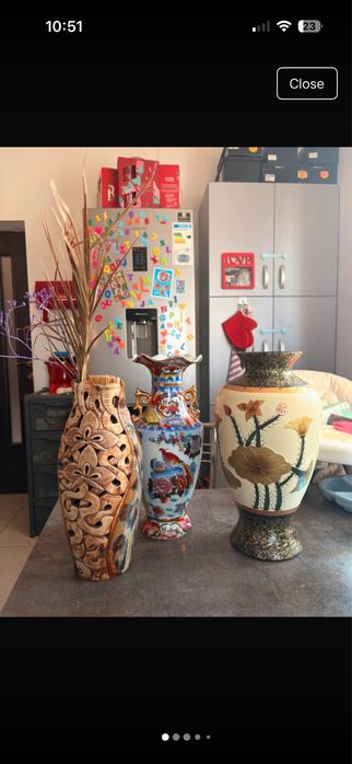 Vand 3 Vaze Marime Mare Culori