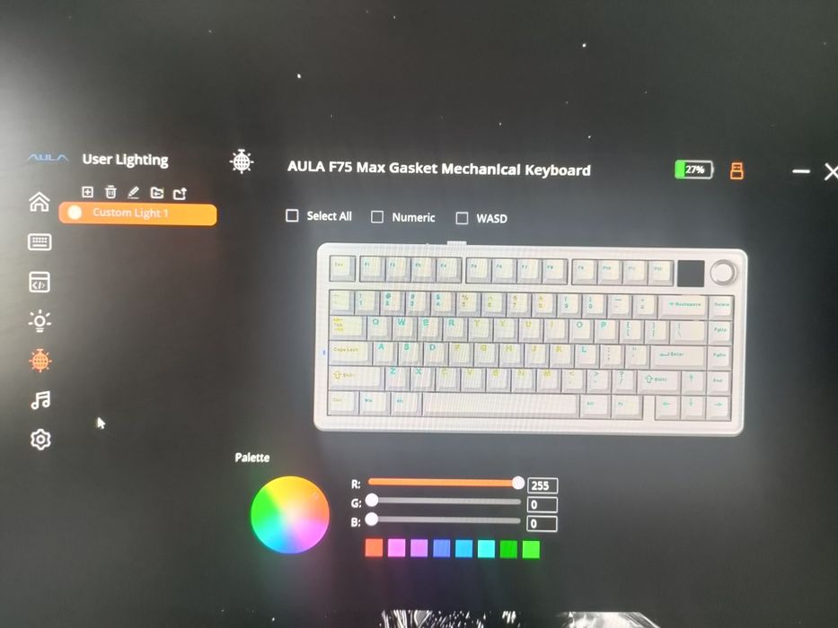 Клавиатура aula f75 max