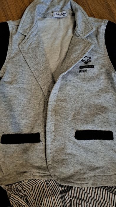 Официален сет за момче риза панталон и сако