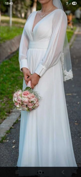 Vand rochie de mireasa A line