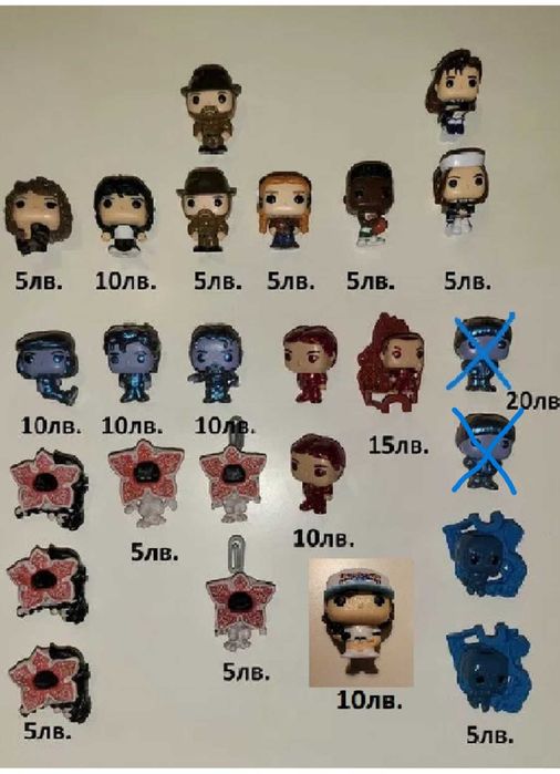 Stranger things funko pop kinder joy