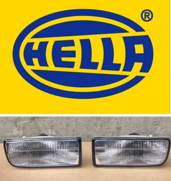 Халогени за БМВ Е36 за предна М техник броня оригинални Хела BMW HELLA