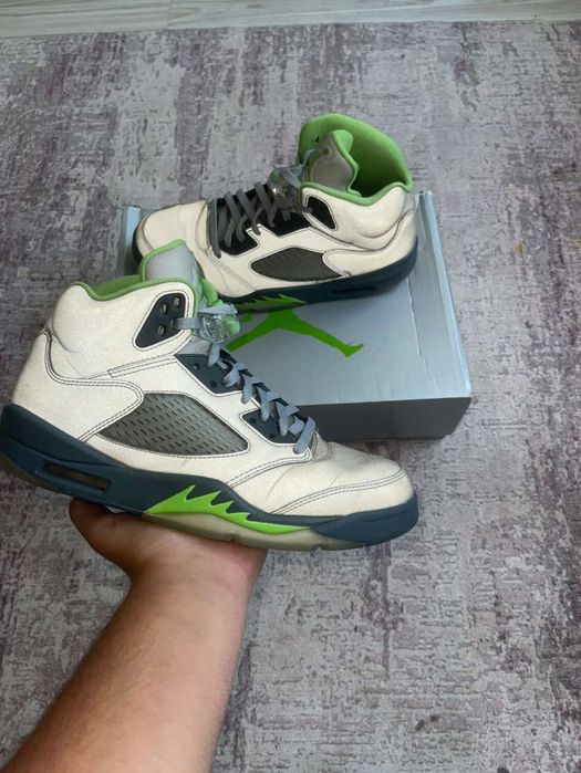 Jordan 5 Retro Green Bean