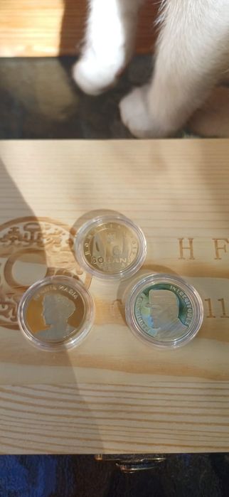 Set 3 monede proof