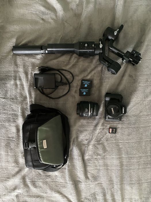 Vand canon eos m50 si dji ronin sc