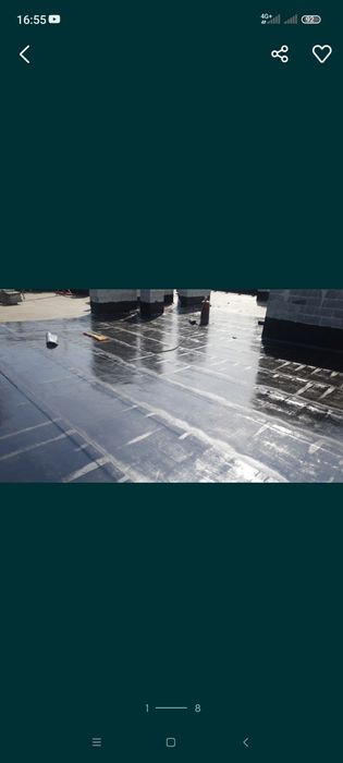 Гидроизоляция фундамента!Мягкая кровля ремонт реставрация Технониколь