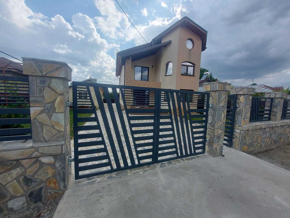 Garduri Porti si balustrade din fier,BETON si aluminiu ,tabla TRAFORATA ,sipca Jaluzea , Mobila , scandura WPC