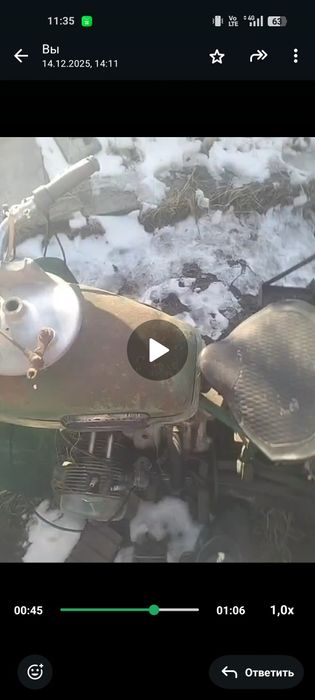 Урал мотоцикл ..