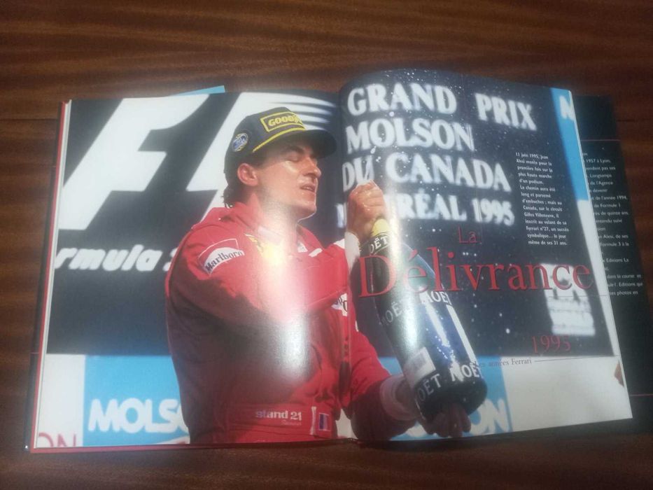 Фото книга за Жан Алези с автограф