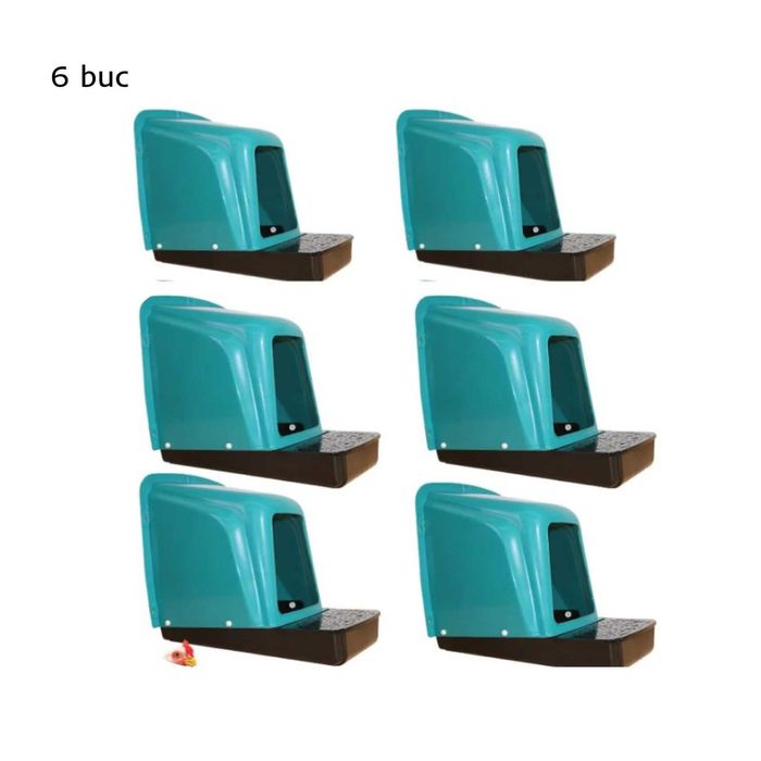 Полози за гнездене, Гнездо за кокошки с колектор за яйца (К-КТ 6 БРОЯ)