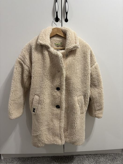 Пальто-тедди на 10-11 лет