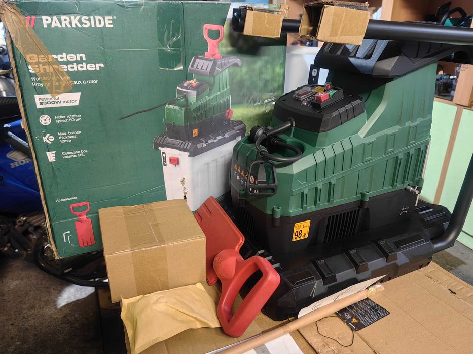 Градинска дробилка Parkside,неизползвана