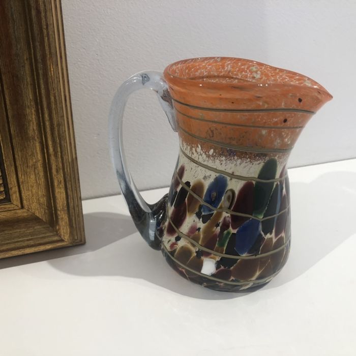 Canceu sticla suflata la teava