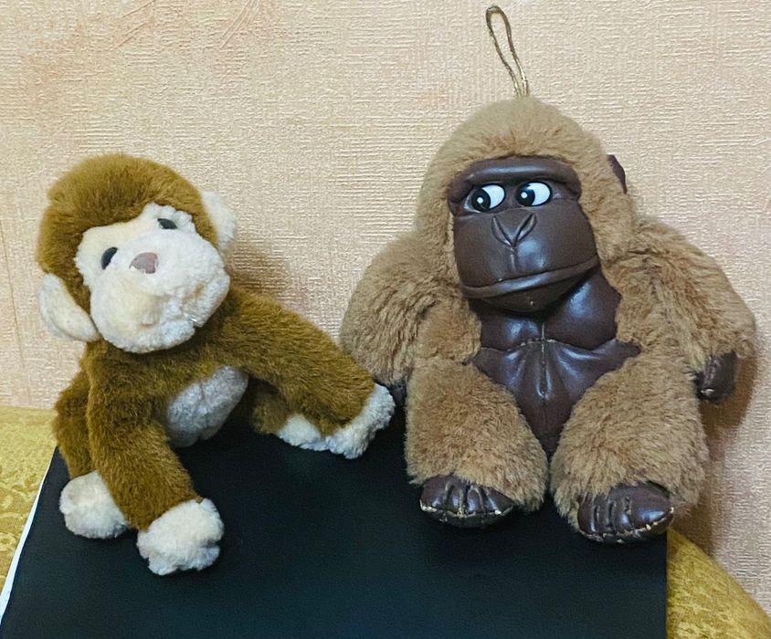 Мягкие игрушки обезьянки